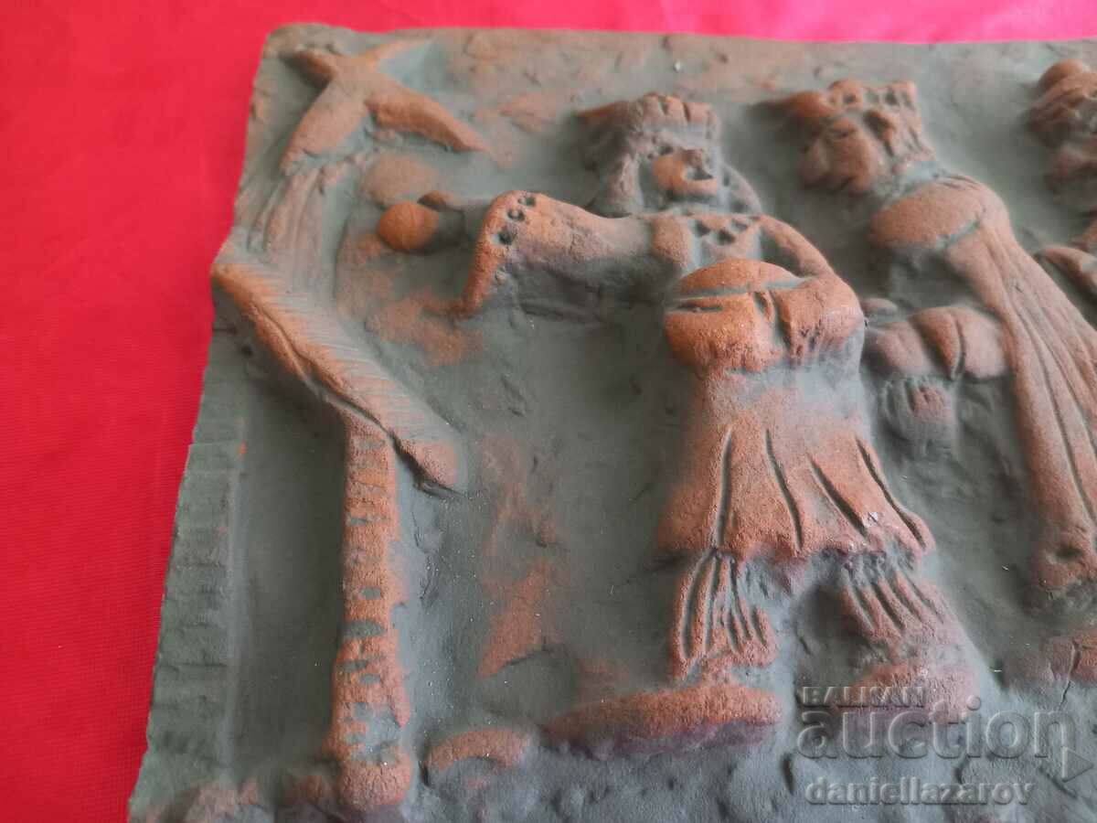 Delivery of Old Author Ceramic Panel Delivery of Old Author Ceramic Panel