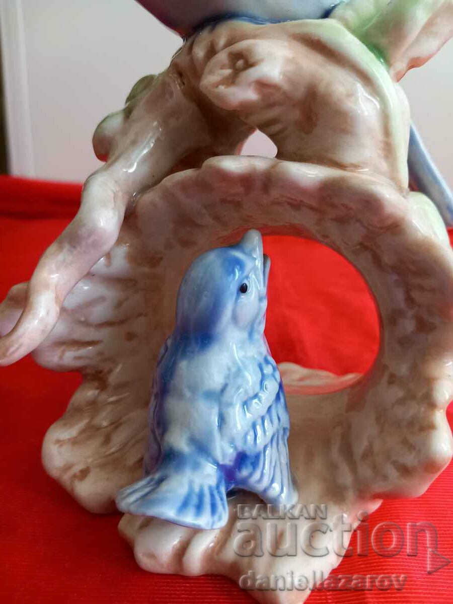 English Porcelain Figurine BIRDS - 5