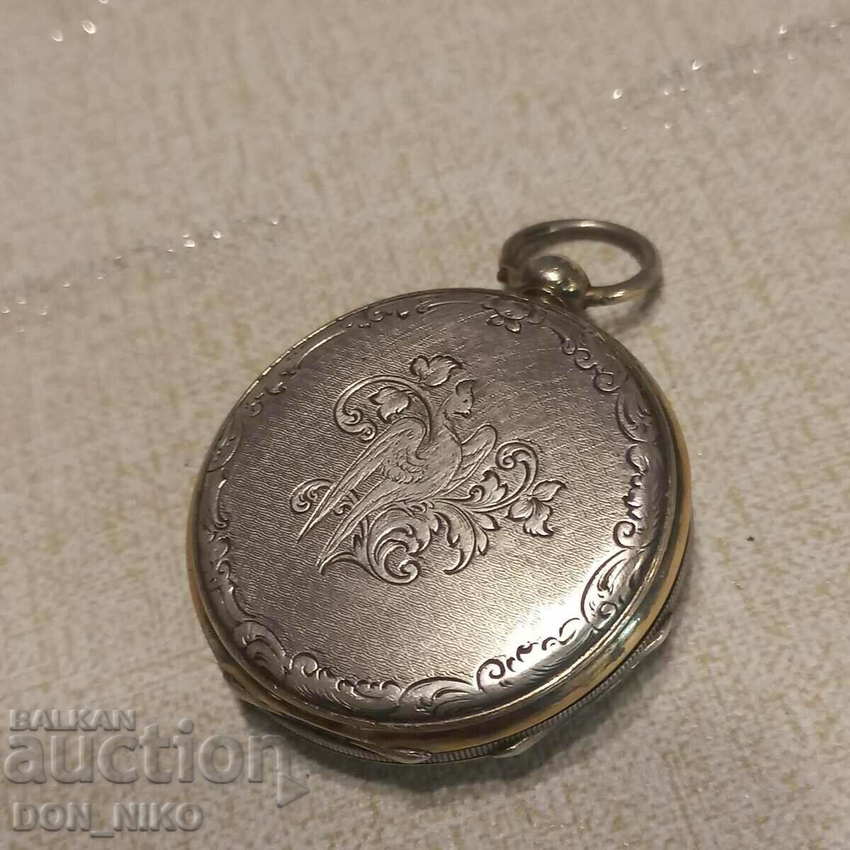 Ασημένιο ρολόι τσέπης με τιμή 160.00 BGN | € 81.81 Ασημένιο ρολόι τσέπης με τιμή 160.00 BGN | € 81.81