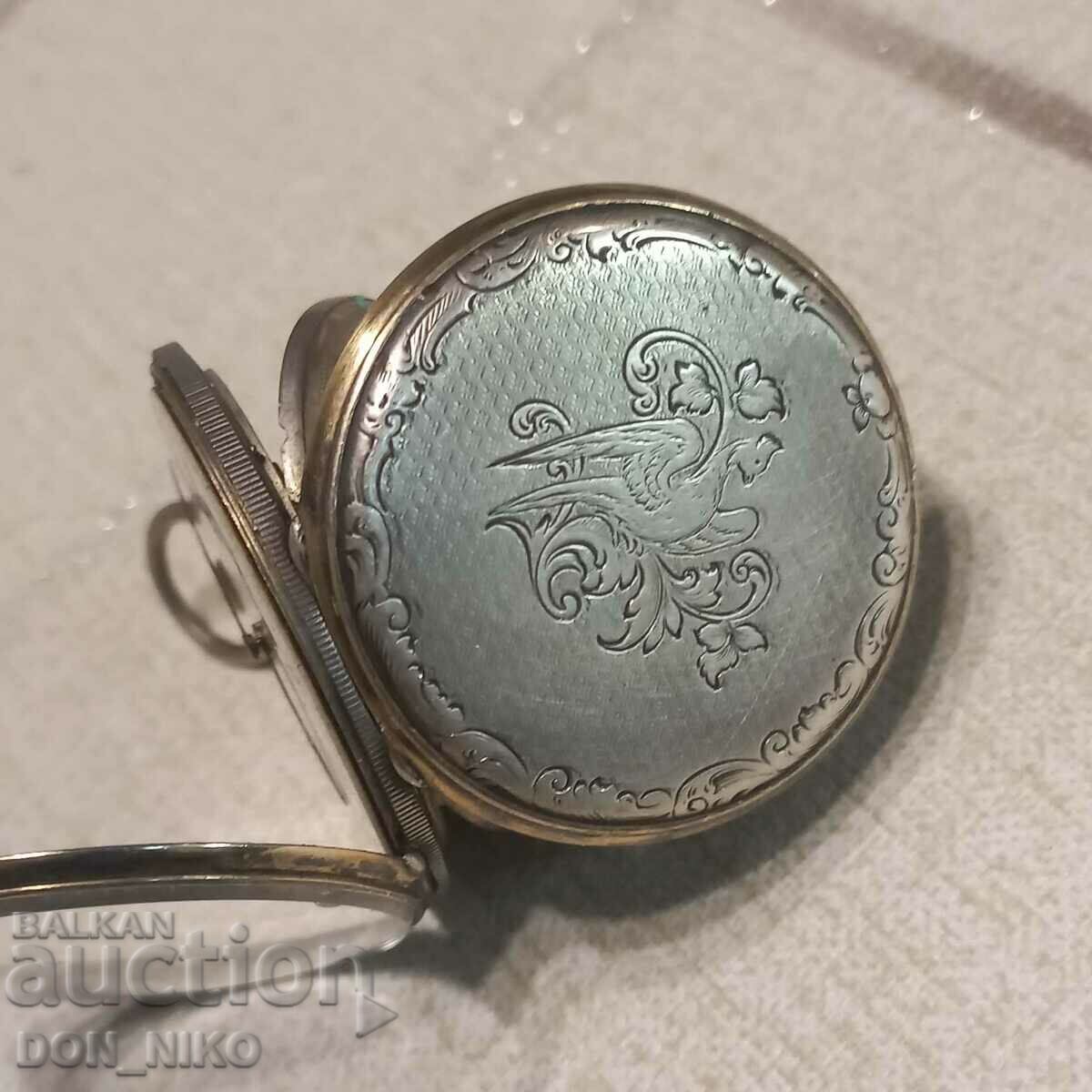 Ασημένιο ρολόι τσέπης - 6 Ασημένιο ρολόι τσέπης - 6