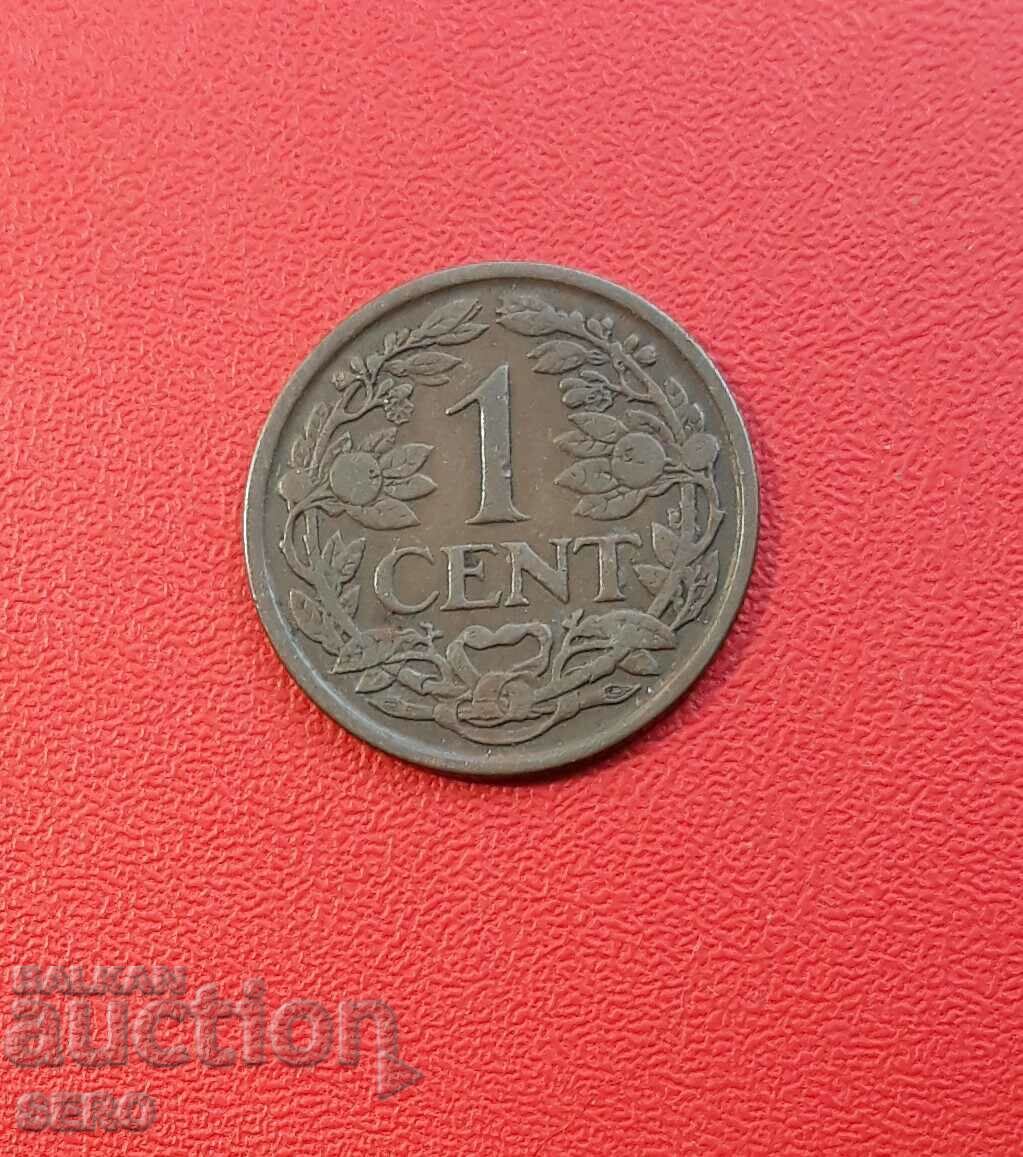 Нидерландия-1 цент 1929