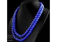 BZC!! 484 Carat Blue Sapphire 1 Penny Necklace!!