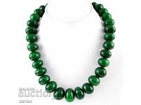 BZC!! 806 carat 1 penny emerald necklace!!