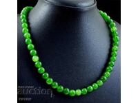 BZC!! 245 carat 1 penny jade necklace!!
