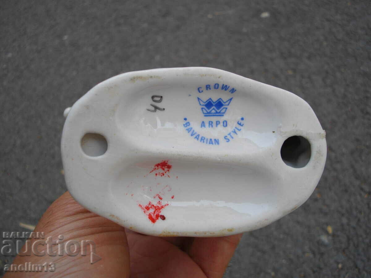 OLD PORCELAIN HORSE HORSE ARPO ROMANIA - 7 OLD PORCELAIN HORSE HORSE ARPO ROMANIA - 7