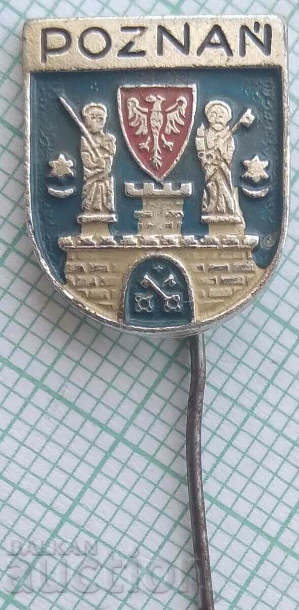 16283 Badge - coat of arms of the city of Poznan - Poland