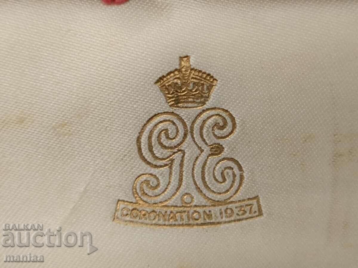 Commemorative spoon from the coronation of George VI 1937 - 6 Commemorative spoon from the coronation of George VI 1937 - 6