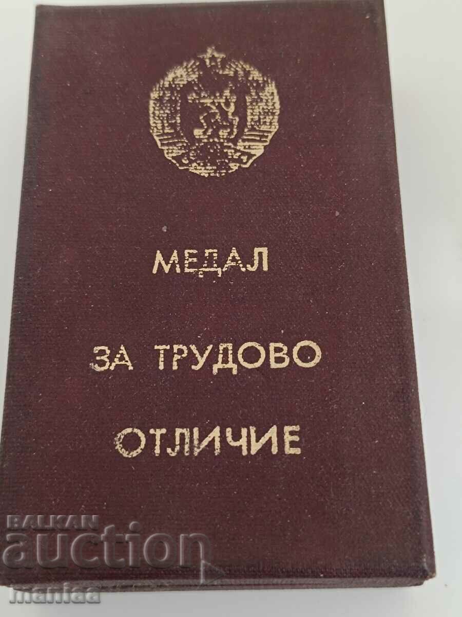 Service Medal in a box - 6