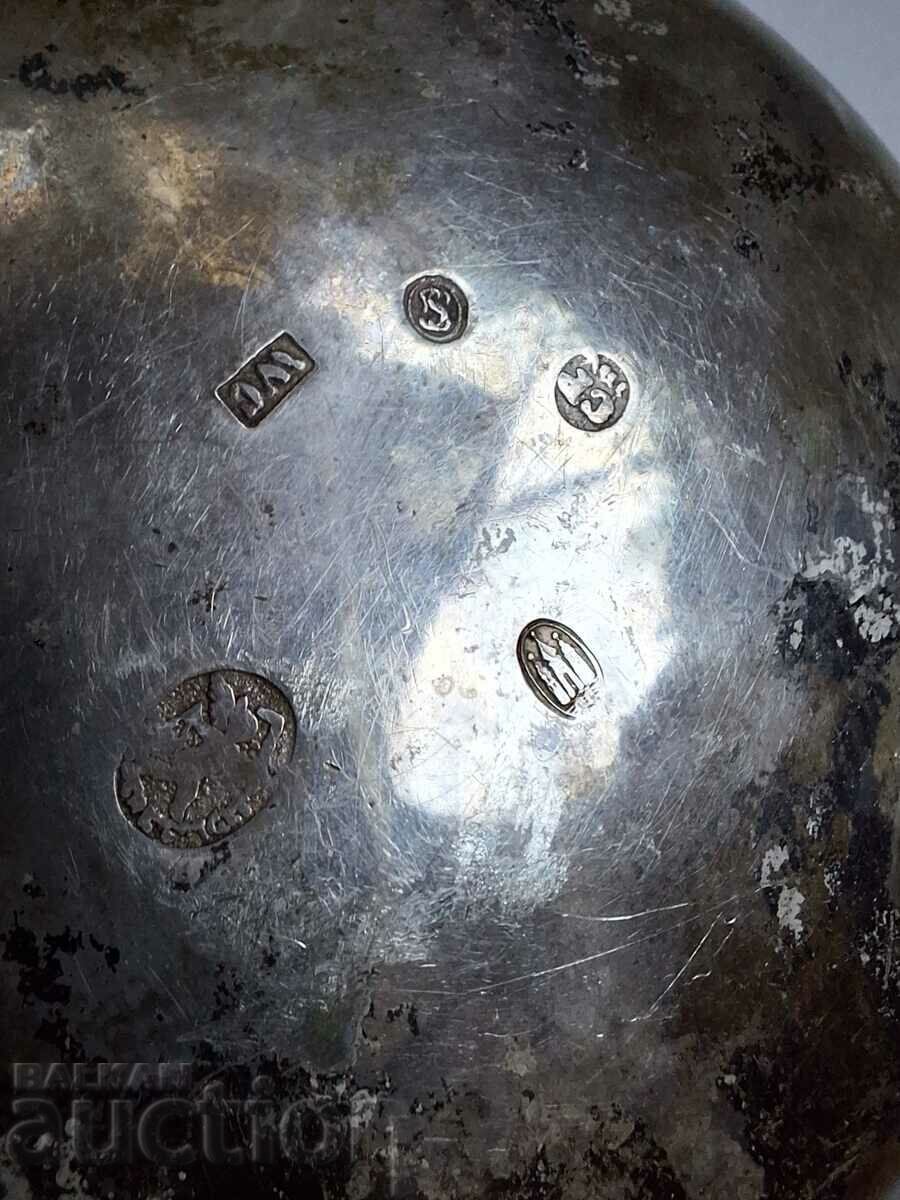 Старинно малко сребърно съдче - 6 Старинно малко сребърно съдче - 6