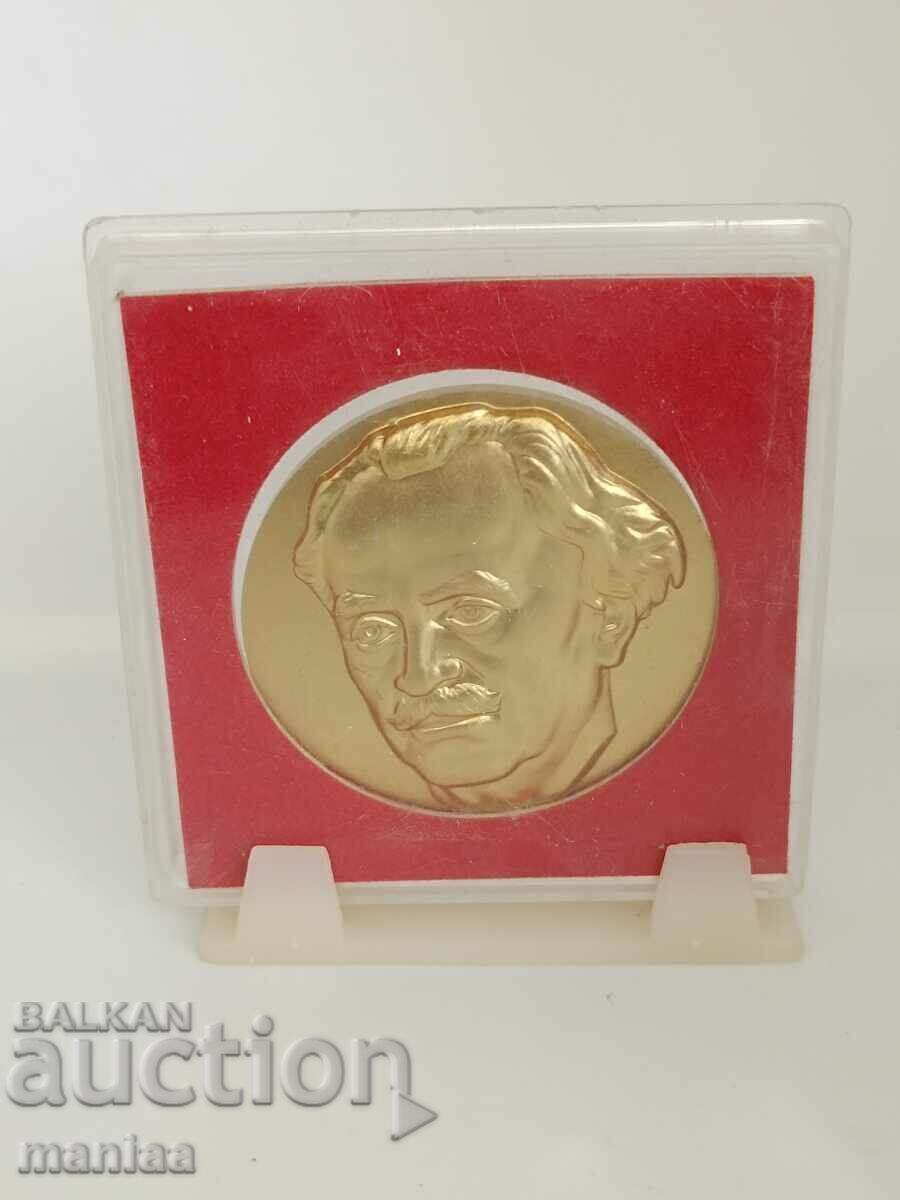 Bulgaria plaque Georgi Dimitrov leader and teacher. - 6 Bulgaria plaque Georgi Dimitrov leader and teacher. - 6