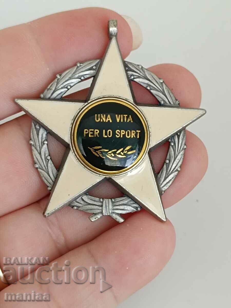 Auction Italian Silver Medal for Sports Merit sample 800 Auction Italian Silver Medal for Sports Merit sample 800