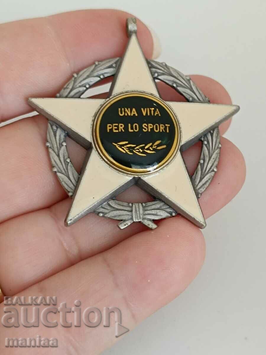 Italian Silver Medal for Sports Merit sample 800 - 5 Italian Silver Medal for Sports Merit sample 800 - 5