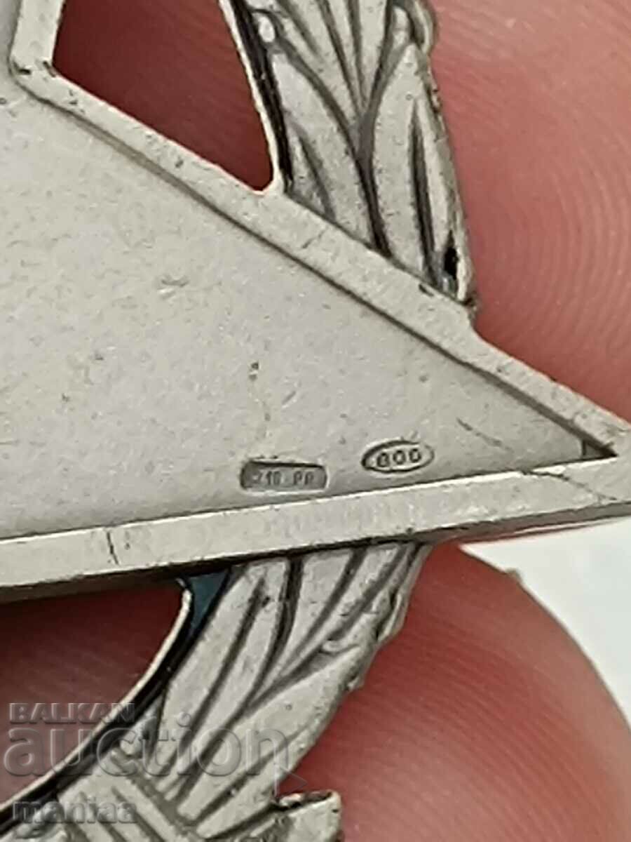 Italian Silver Medal for Sports Merit sample 800 - 6 Italian Silver Medal for Sports Merit sample 800 - 6