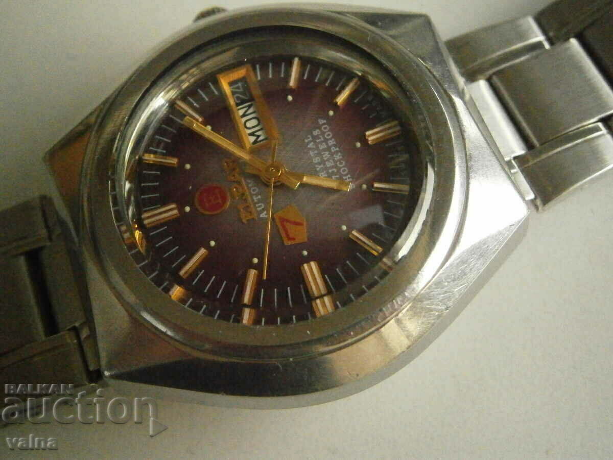 ELPAR, E 7, cal. AS 2066, 17 bijuterii, automată, 38,5 mm, elvețian cu preț € 140.00 | 273.82 BGN