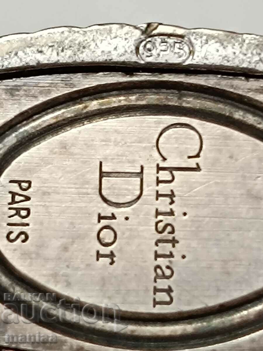 Original silver marked Christian Dior Paris lighter - 5 Original silver marked Christian Dior Paris lighter - 5