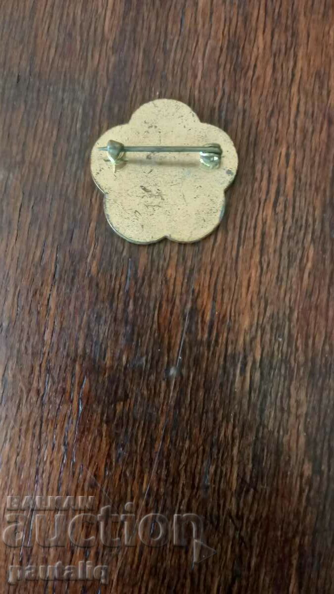 OLD BRONZE ENAMEL BADGE RARE HELSINKI 1962 with price 8.00 BGN | € 4.09
