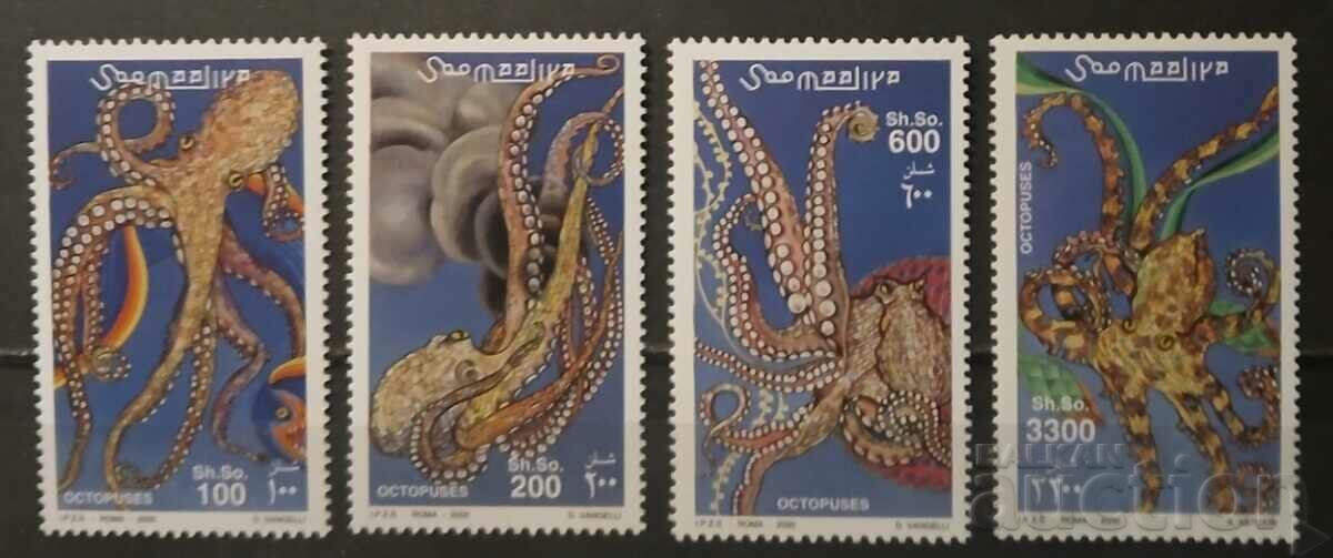 Сомалия 2000 Фауна/Морски живот/Октоподи 15.25 € MNH