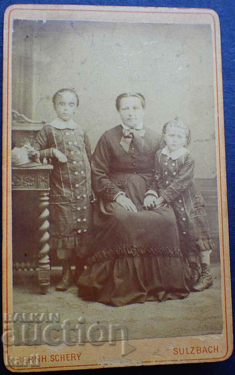 FOTO VECHE - CARTON - EXCELENT - g084