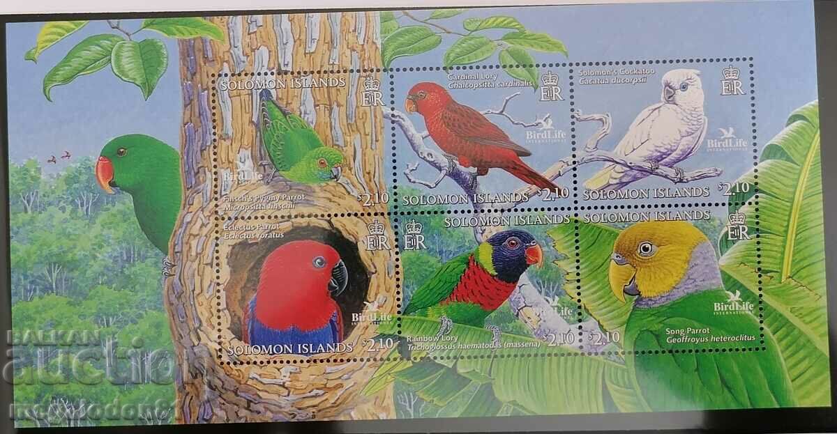 Νησιά Σολομώντα - πανίδα, πουλιά