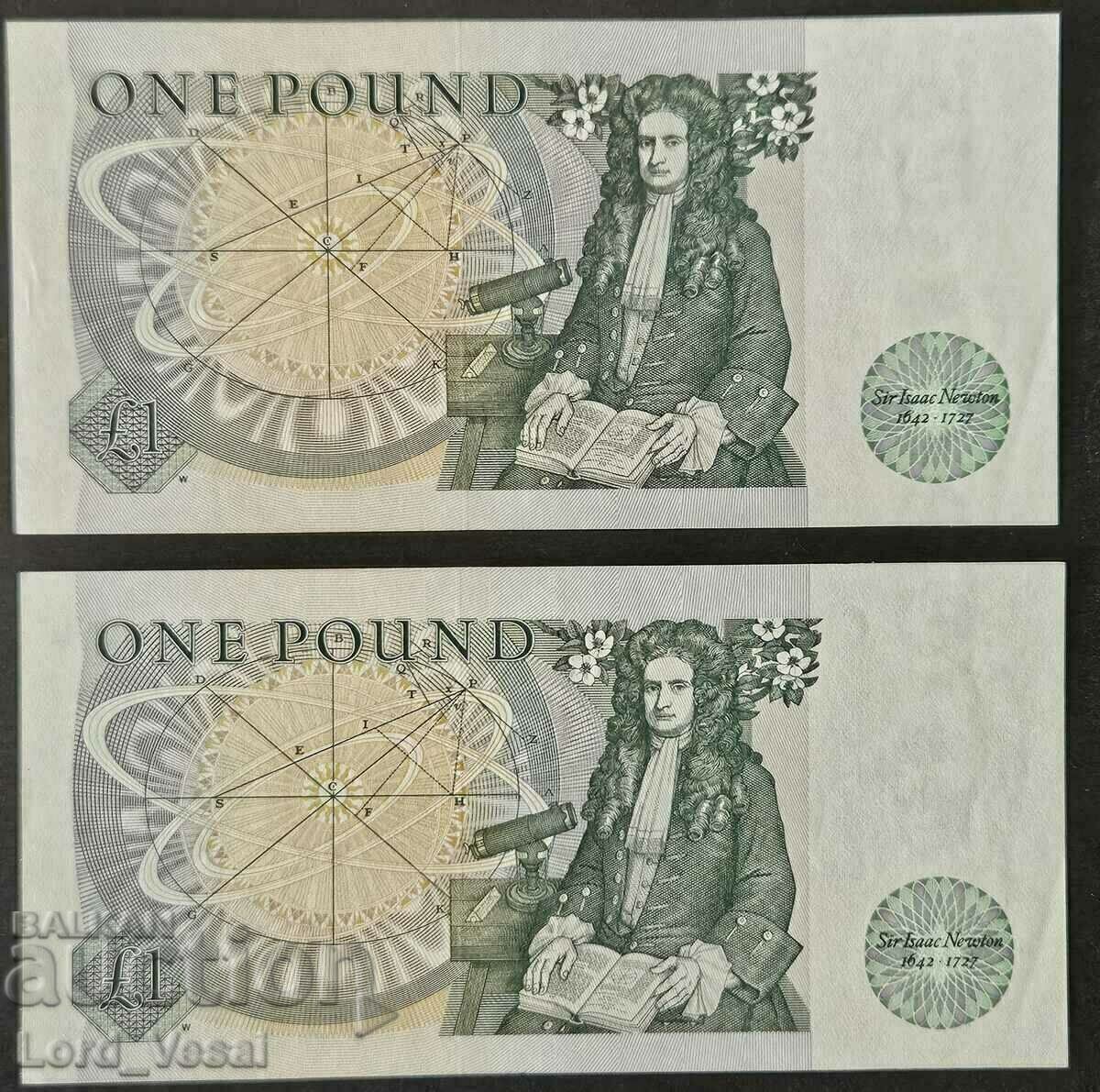 UK 1 Pound - Elisabeta a II-a (Sir Isaac Newton) ND (1978-1984) cu preț 7.00 BGN | € 3.58 UK 1 Pound - Elisabeta a II-a (Sir Isaac Newton) ND (1978-1984) cu preț 7.00 BGN | € 3.58