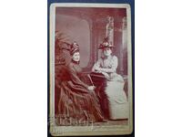 СТАРА ФОТОГРАФИЯ - КАРТОН - ОТЛИЧНА - ж105