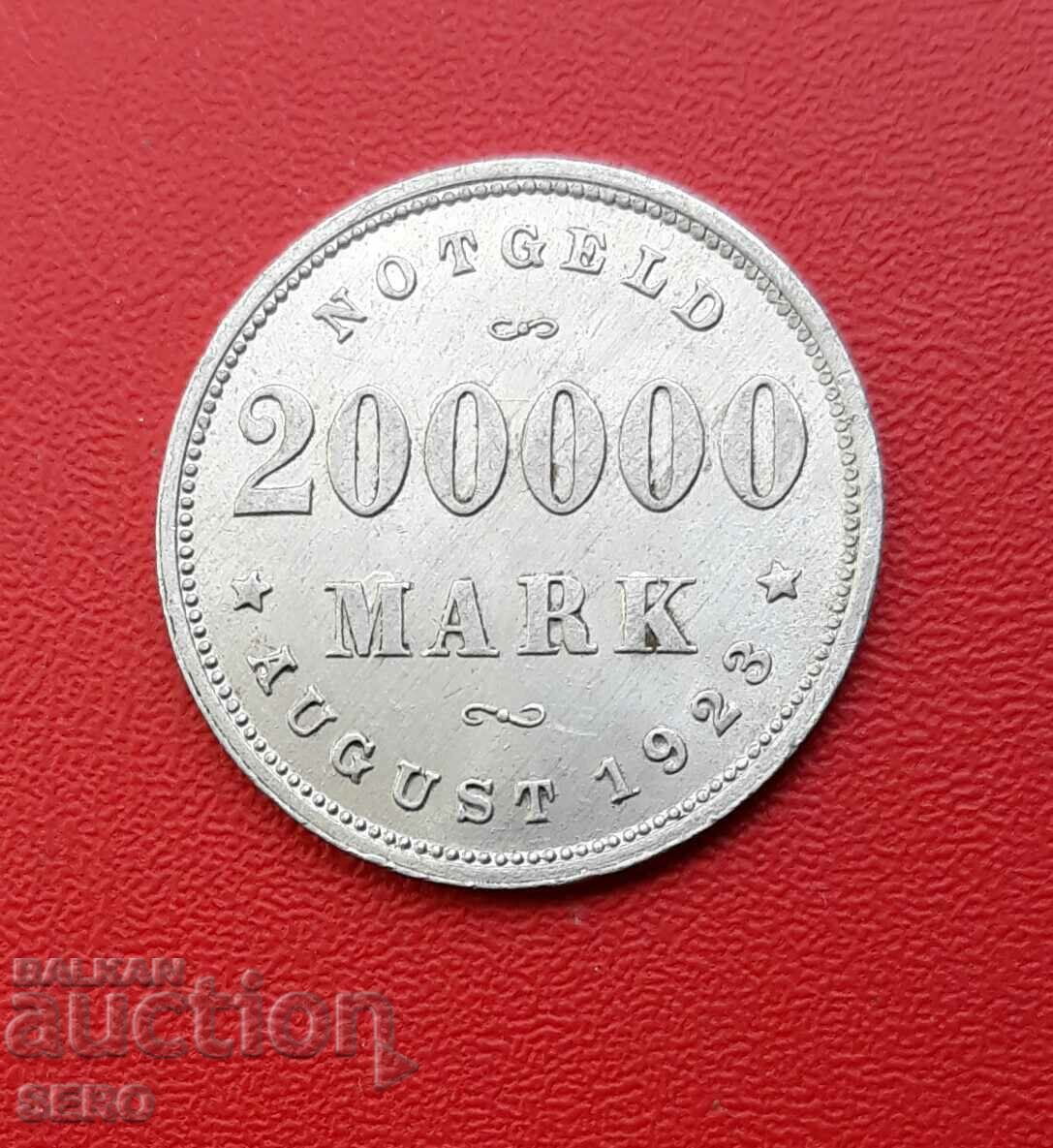 Γερμανία-Αμβούργο-200.000 μάρκα 1923