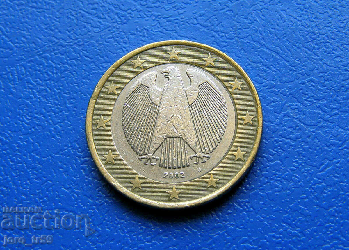 Germany 1 Euro Euro 2002J