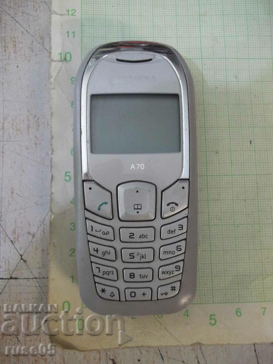 Functioneaza GSM "SIEMENS - A70".