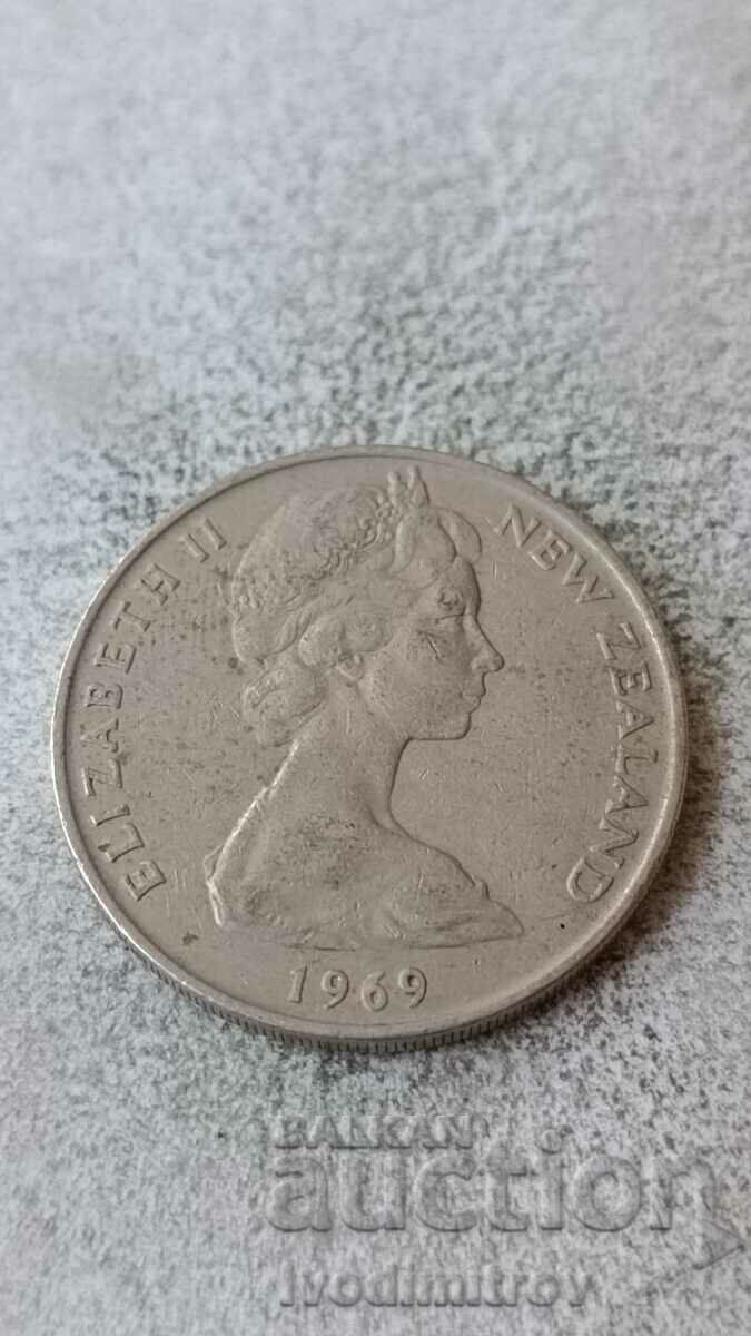 New Zealand 20 cents 1969 with price 2.65 BGN | € 1.35 New Zealand 20 cents 1969 with price 2.65 BGN | € 1.35