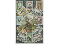 Bulgaria, Prince Ferdinand with his images on mail. brands