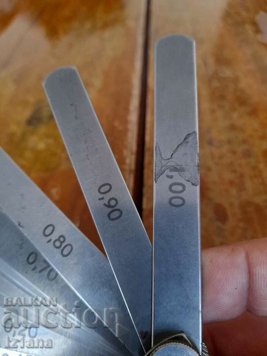 Old clearance gauge, air gauge - 7 Old clearance gauge, air gauge - 7