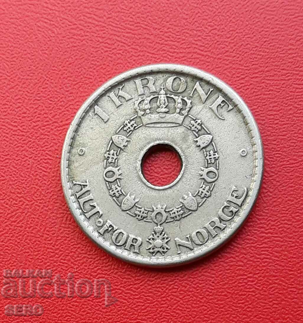 Norway-1 kroner 1950