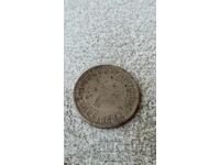 2 1/2 cents 1888