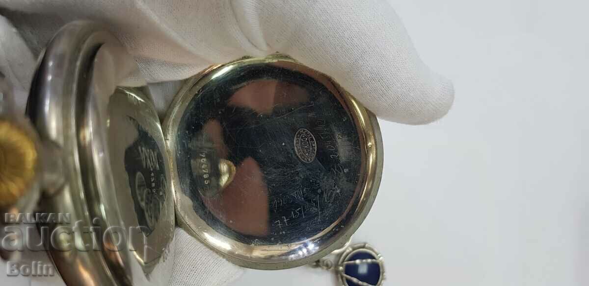 Rare beautiful DOXA-Anti-Magnetique advertising pocket watch - 5 Rare beautiful DOXA-Anti-Magnetique advertising pocket watch - 5