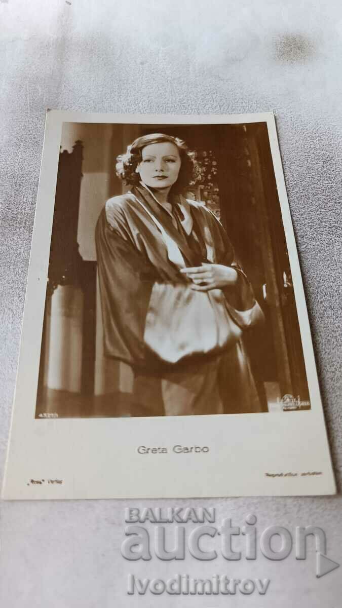 Carte poștală Greta Garbo 1930