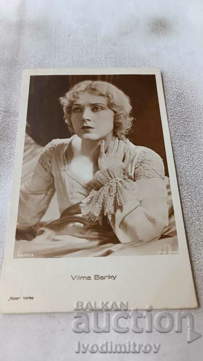 Carte poștală Vilma Banky 1930