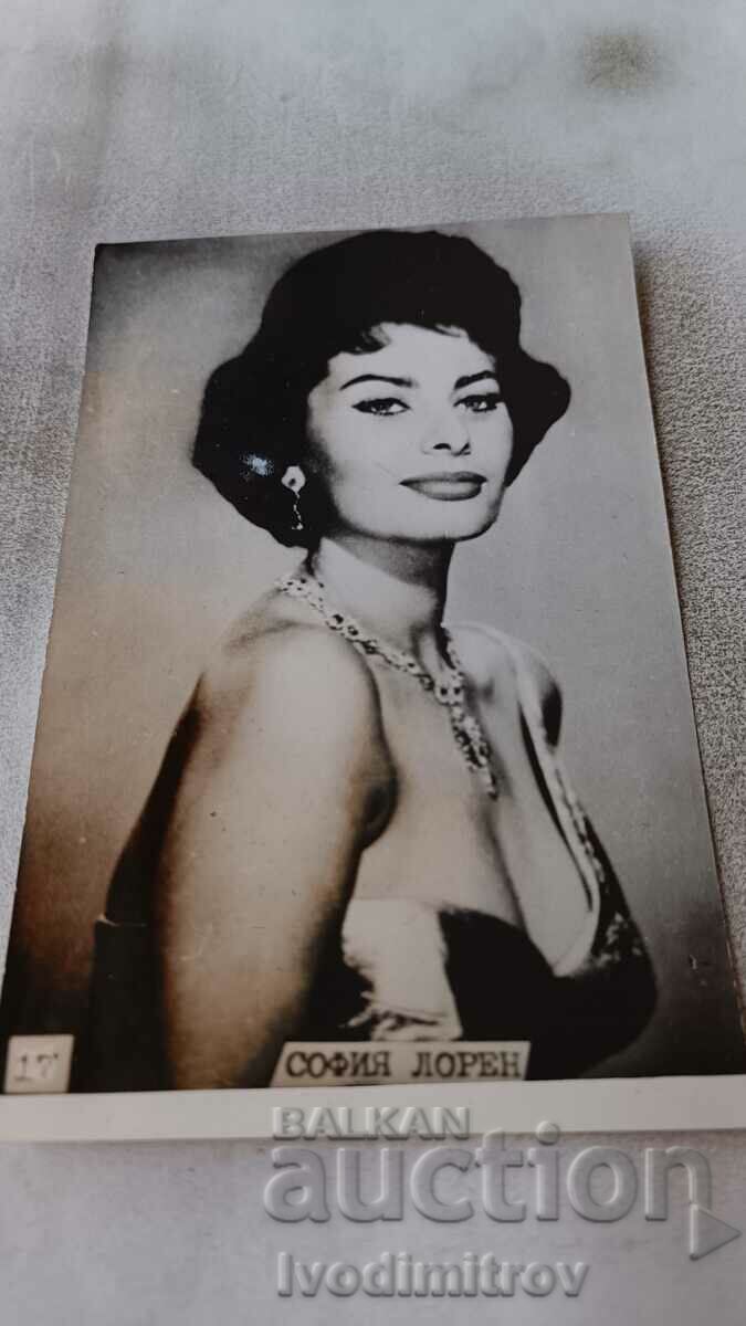 Postcard Sofia Loren