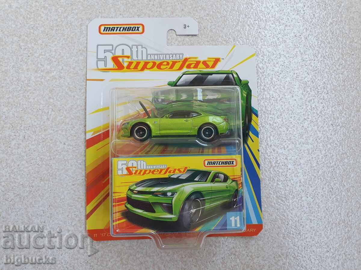 Matchbox Superfast Car '17 Chevy Camaro 1:64