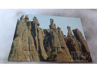 Postcard Belogradchik Belogradchik rocks 1988