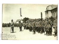 fotografie originală rară regele ferdinand parada generalilor