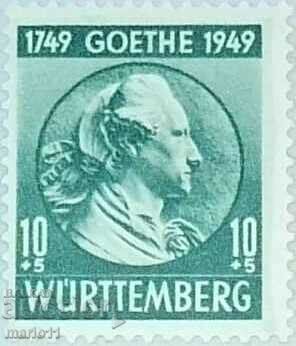Germania. zona franceza. Württemberg. 1949