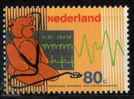 1992 Нидерландия. 100 год. на холандския съюз на педиатрите.