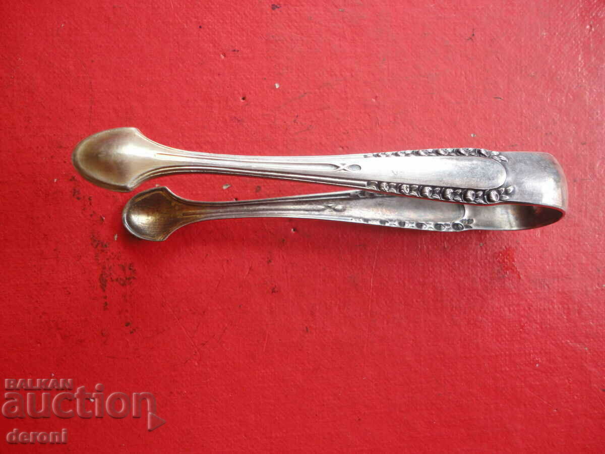 Δημοπρασία Υπέροχη ασημένια λαβίδα πάγου 6 Δημοπρασία Υπέροχη ασημένια λαβίδα πάγου 6