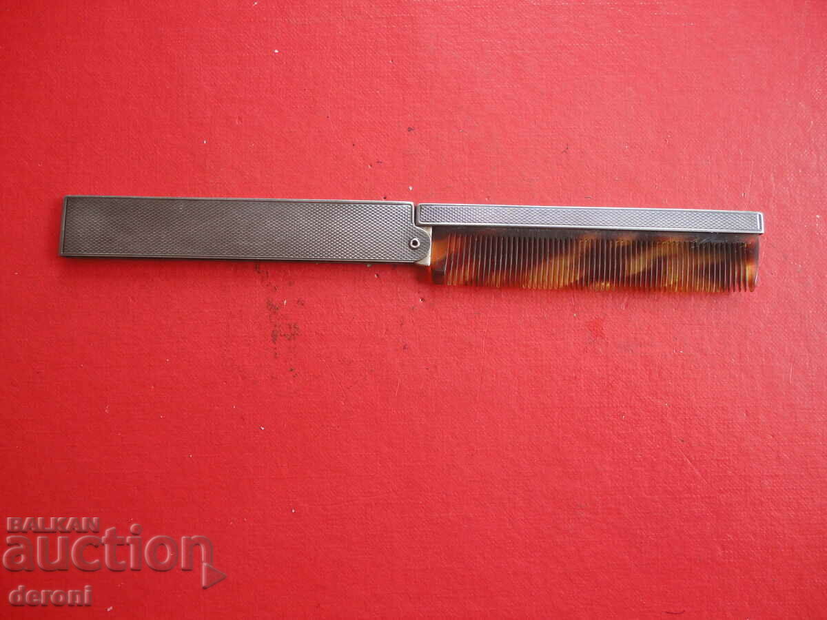 Υπέροχη ασημένια χτένα σε θήκη - 5 Υπέροχη ασημένια χτένα σε θήκη - 5