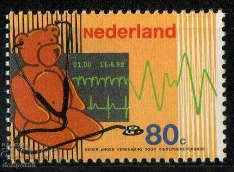 1992 Olanda. 100 de ani de la Asociația Olandeză a Pediatrilor.