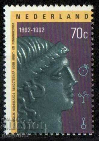 1992 Ολλανδία. 100 χρόνια της Βασιλικής Νομισματικής Εταιρείας