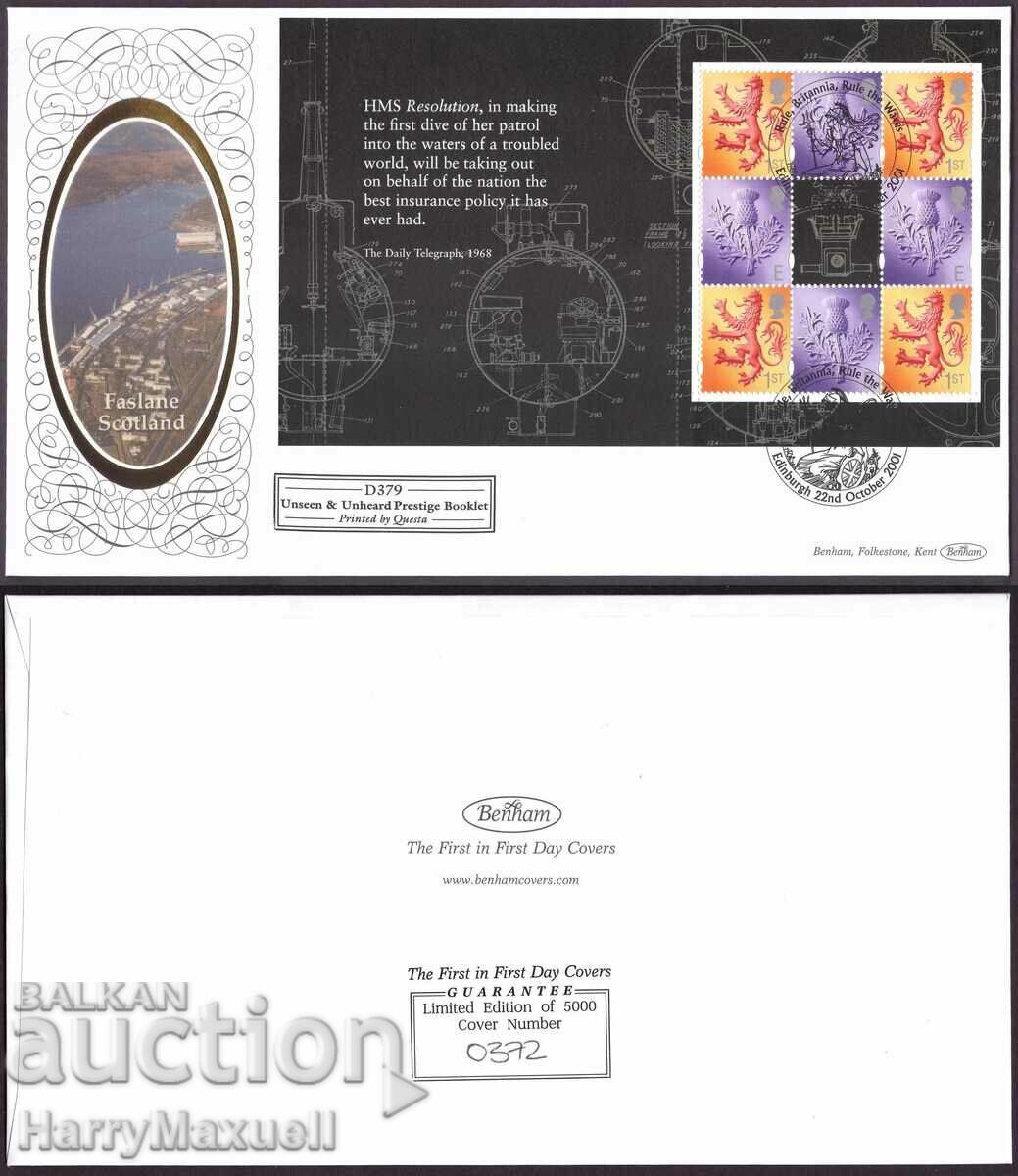 FDC First Day Envelope (FDC) Great Britain 2001. Ship