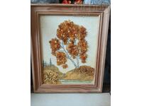 ❗ Picture and souvenir tree, Baltic amber ❗