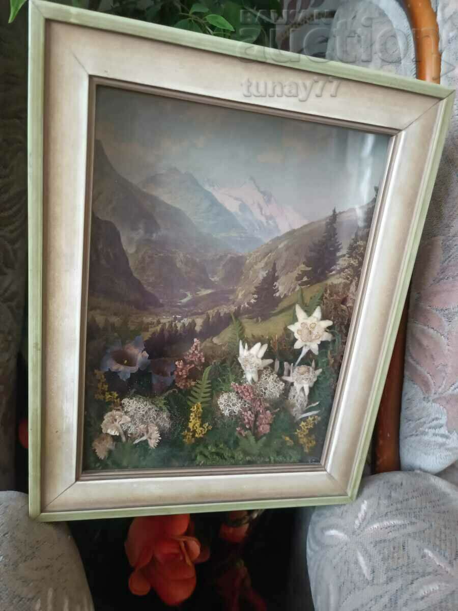 Картина Floralp Tyrol 3D изображение Алпийски пейзаж   ❗