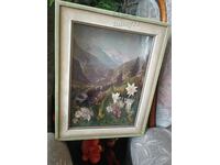 ❗Floralp Tyrol 3D Image Alpine Landscape Go Kart❗